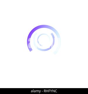 Sonar search icon. Loading system. Vector illustration. Radar abstract icon symbol vector illustration Stock Vector