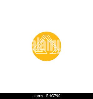 Excavator logo design. Stock Vector