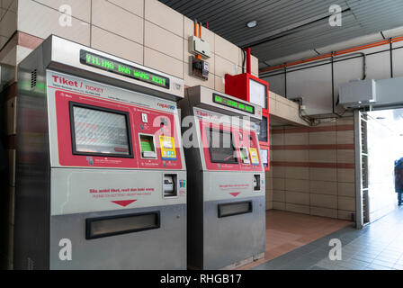 Automatic electronic entrance control ticket gate system Stock Photo ...