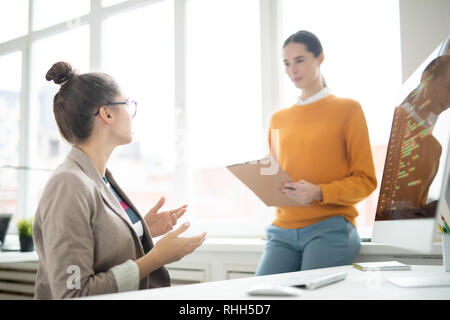 Meeting of startupers Stock Photo
