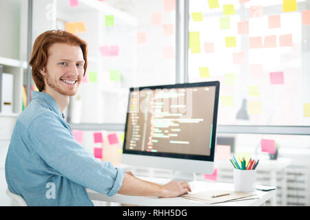 Young programmer Stock Photo