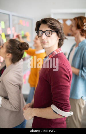 Man in working environment Stock Photo