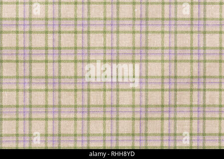 Twill texture in stripes of purple and violet on white background. Stock Photo