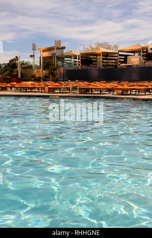 Pool, Grand Sierra Resort and Casino, Reno, Nevada, United States Stock Photo