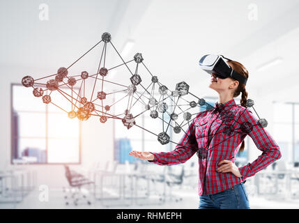 Most new entertainment and social communication technologies in use. Mixed media Stock Photo