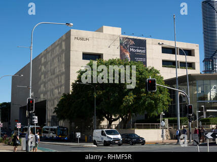 Queensland Museum, Brisbane, Queensland, Australia Stock Photo