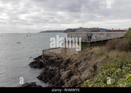 Royal Plymouth Corinthian Yacht Club, The Hoe, Plymouth Stock Photo