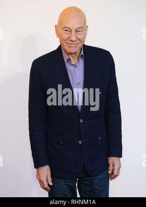 London, UK. 3rd Feb, 2019. Sir Patrick Stewart seen attending a Family Gala Screening of The Kid Who Would Be King at Odeon Luxe Leicester Square in London. Credit: Brett Cove/SOPA Images/ZUMA Wire/Alamy Live News Stock Photo