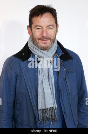 Jason Isaacs seen attending a Family Gala Screening of The Kid Who Would Be King at Odeon Luxe Leicester Square in London. Stock Photo