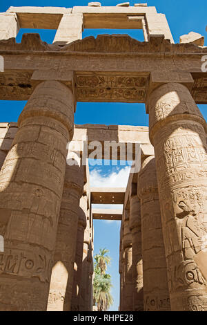 Karnak, Egypt, Africa Paintings in the Chamber of Queen Hatchepsout ...