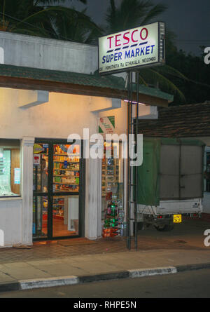 Tesco supermarket in Sri Lanka Stock Photo