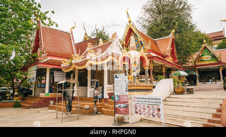 Big Buddha Temple in Wat Phra Yai in Bo Put, Ko Samui Stock Photo