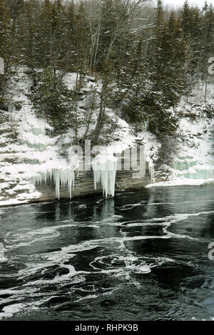 Gorge by Heally Falls Peterborough ON Stock Photo