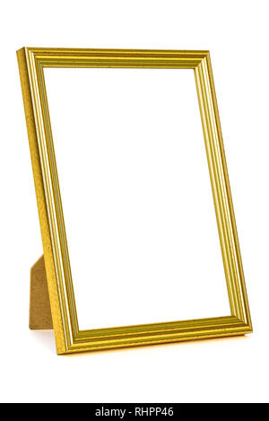 golden picture frame landscape Stock Photo - Alamy