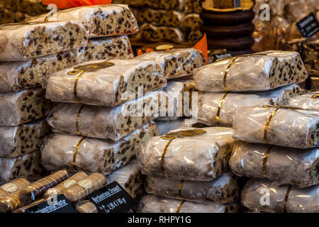 Christmas Stollen Stock Photo