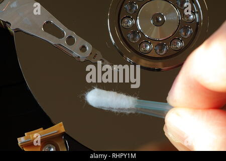 HDD Recovery Stock Photo