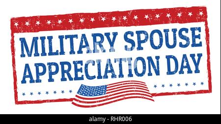 Military Spouse Appreciation Day Wallpaper With Typography. Military 