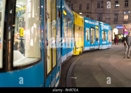 Graz City train Stock Photo