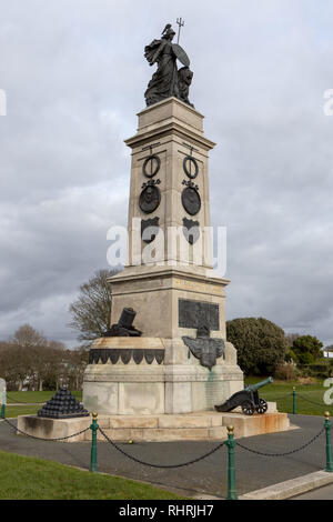 Armada Memorial The Hoe Plymouth Stock Photo Alamy