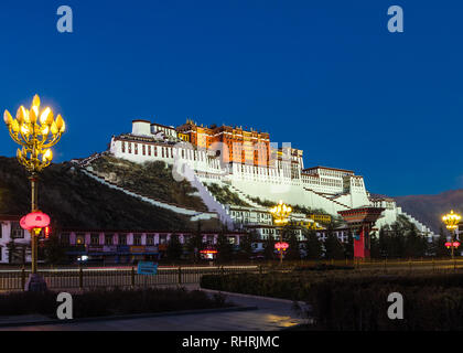 Potala Palace, Lhasa, Tibet Autonomous Region Stock Photo