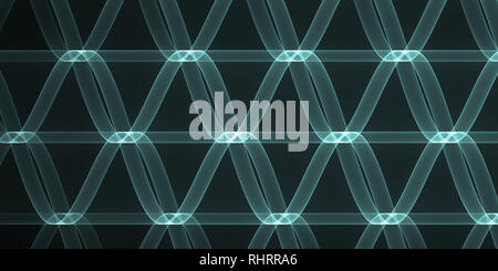 Glowing intersecting lines Stock Photo