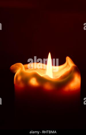 scented candle Stock Photo