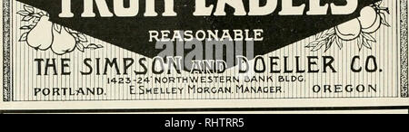 . Better fruit. Fruit-culture. Page 12 BETTER FRUIT We carry in Portland Stock Labels for Apples and Pears Send for samnles and prices. ATTRACTIVE We make Special Designs for all kinds of labels FRUIT LABELS. The Merchants' Cold Storage Co. CAPITAL STOCK, $200,000 The House of Right Temperature and Humidity The House that Gives Quick Service The House that Malces Liberal Advances The House for You to Store Your Goods In Refer to Security National Bank 300-302-304-306 Third Avenue North A. D. ELLIS, President and Manager MINNEAPOLIS, MINN.. Please note that these images are extracted from scann Stock Photo