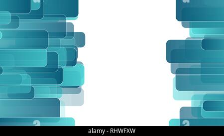 Tech futuristic illustration backgrounds, gradient random transparent composition Stock Vector