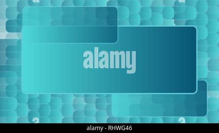 Abstract modern geometric shapes, illustration technology background Stock Vector