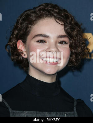 Pasadena, United States. 04th Feb, 2019. PASADENA, LOS ANGELES, CA, USA - FEBRUARY 04: Hannah Alligood attends the FX Starwalk - 2019 Winter TCA Press Tour - Day 7 held at The Langham Huntington Hotel on February 4, 2019 in Pasadena, Los Angeles, California, United States. (Photo by Xavier Collin/Image Press Agency) Credit: Image Press Agency/Alamy Live News Stock Photo