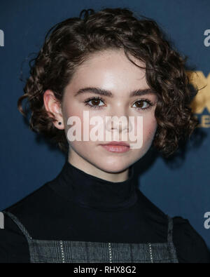 Pasadena, United States. 04th Feb, 2019. PASADENA, LOS ANGELES, CA, USA - FEBRUARY 04: Hannah Alligood attends the FX Starwalk - 2019 Winter TCA Press Tour - Day 7 held at The Langham Huntington Hotel on February 4, 2019 in Pasadena, Los Angeles, California, United States. (Photo by Xavier Collin/Image Press Agency) Credit: Image Press Agency/Alamy Live News Stock Photo