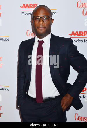 Los Angeles, USA. 04th Feb, 2019. Barry Jenkins attends the 18th Annual AARP The Magazine's Movies For Grownups Awards at the Beverly Wilshire Four Seasons Hotel on February 04, 2019 in Beverly Hills, California. Credit: Tsuni/USA/Alamy Live News Stock Photo