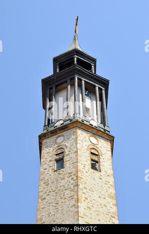 Clock Tower in Prilep, Macedonia, Europe. Stock Photo