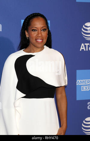 30th Palm Springs International Film Festival Awards Gala at the Palm Springs Convention Center on January 3, 2019 in Palm Springs, CA  Featuring: Regina King Where: Palm Springs, California, United States When: 03 Jan 2019 Credit: Nicky Nelson/WENN.com Stock Photo