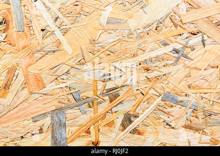 Plywood texture. Osb wood board for background decoration. Stock Photo