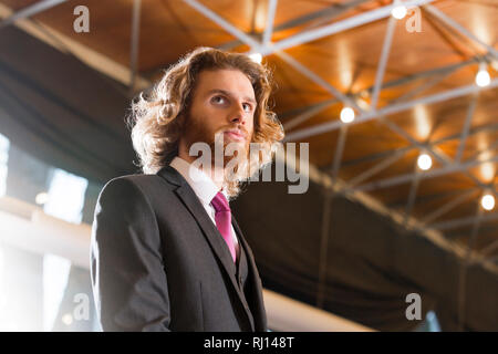 Business people having a team meeting. Warsaw, Poland. Stock Photo