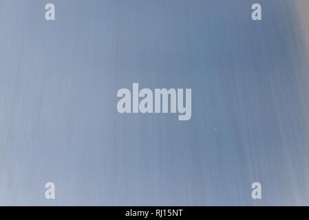 brushed aluminum surface with streaks Stock Photo