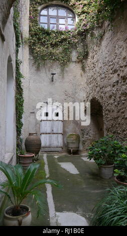 Inside Castello Aragonese, Ischia, Italy Stock Photo