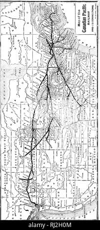 . Fishing and shooting along the line of the Canadian Pacific Railway, in the provinces of Ontario, Quebec, British Columbia, the Maritime Provinces, and the prairies and mountains of western Canada [microform]. Fishing; Hunting; Pêche sportive; Chasse. lu. Please note that these images are extracted from scanned page images that may have been digitally enhanced for readability - coloration and appearance of these illustrations may not perfectly resemble the original work.. Canadian Pacific Railway Company. Montreal : C. P. R. Stock Photo