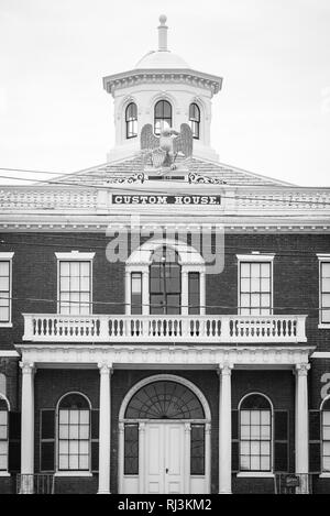 The Custom House in Salem, Massachusetts Stock Photo