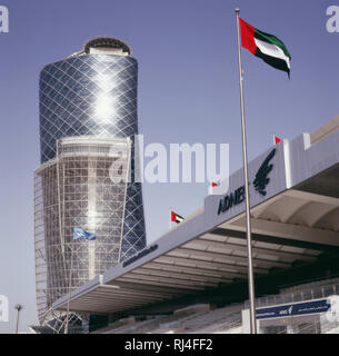 Abu Dhabi, National Exhibition Centre Stock Photo