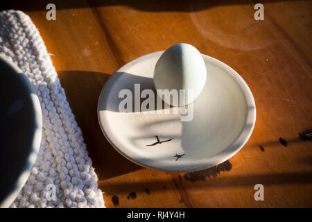 Fr?hst?cksei im Morgenlicht Stock Photo