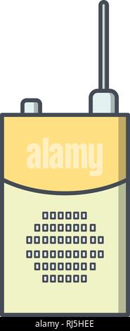 Walkie talkie Vector Icon Sign Icon Vector Illustration For Personal And Commercial Use... Clean Look Trendy Icon... Stock Vector