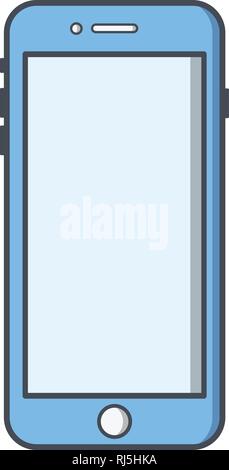 Cell Phone Vector Icon Sign Icon Vector Illustration For Personal And Commercial Use... Clean Look Trendy Icon... Stock Vector