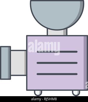 Meat Grinder Vector Icon Sign Icon Vector Illustration For Personal And Commercial Use... Clean Look Trendy Icon... Stock Vector