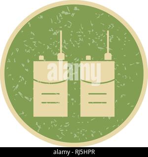 Walkie talkie Vector Icon Sign Icon Vector Illustration For Personal And Commercial Use... Clean Look Trendy Icon... Stock Vector