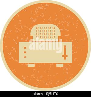 Slice Toaster Vector Icon Sign Icon Vector Illustration For Personal And Commercial Use... Clean Look Trendy Icon... Stock Vector