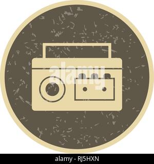 Cassette Player Vector Icon Sign Icon Vector Illustration For Personal And Commercial Use... Clean Look Trendy Icon... Stock Vector