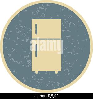 Fridge Vector Icon Sign Icon Vector Illustration For Personal And Commercial Use... Clean Look Trendy Icon... Stock Vector
