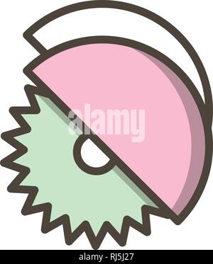 Circular saw Vector Icon Sign Icon Vector Illustration For Personal And Commercial Use... Clean Look Trendy Icon... Stock Vector